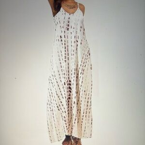 Supner V-neck Maxi Dress Size Large